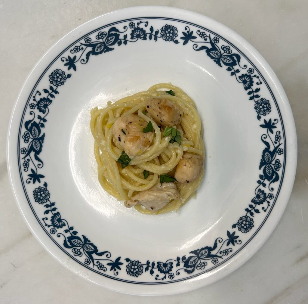 The Best Chicken Lemon Pasta (Pasta al Limone)